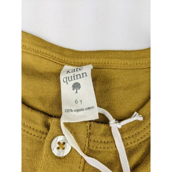 Kate Quinn Gold Button Up Shirt - Size 6 - Picture 3 of 3